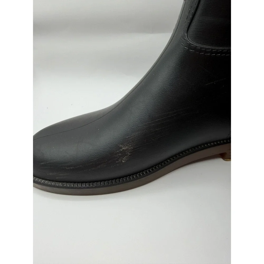 Dafna by Naot Riding Boots Women Size 9 Black Tall Rear Zip Equestrian Winner